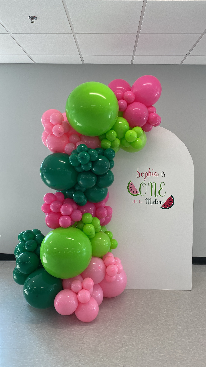 One in a Melon backdrop