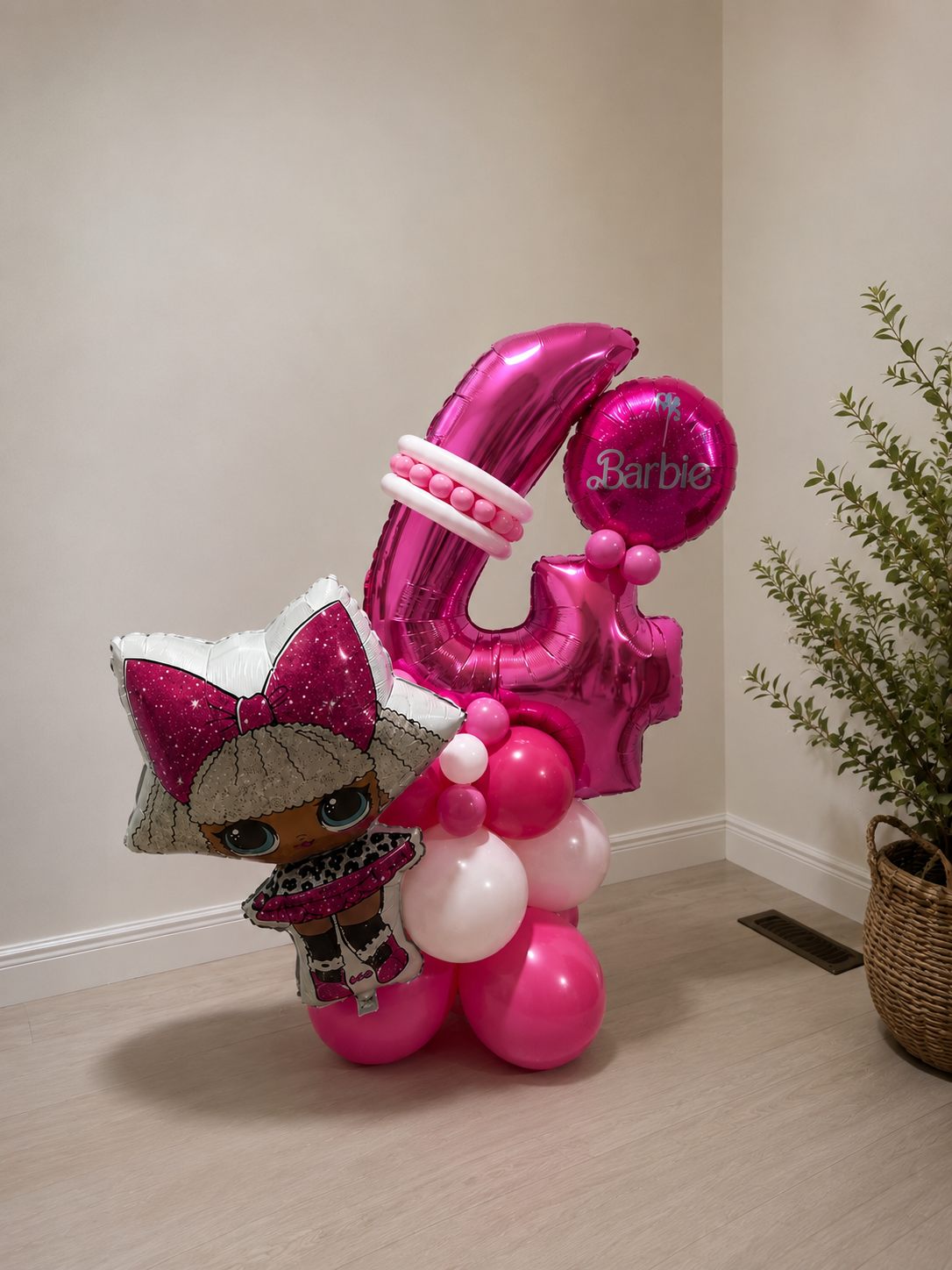 Barbie balloon