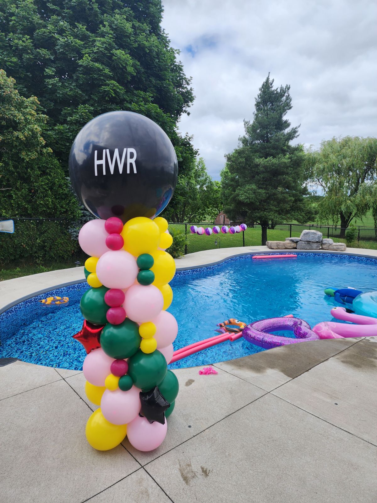 Celebration Balloon Pillar