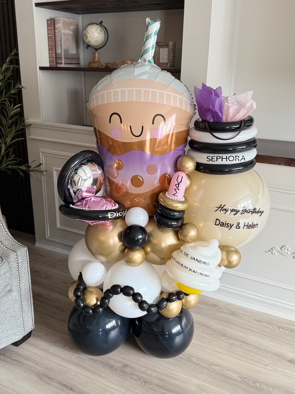 Customised birthday balloon