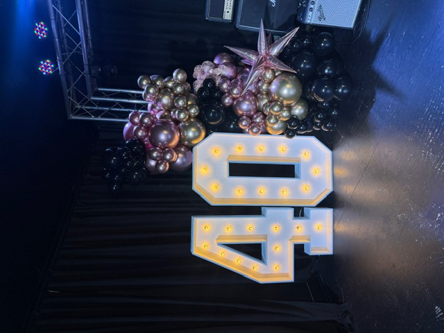 Forty Marquee Setup